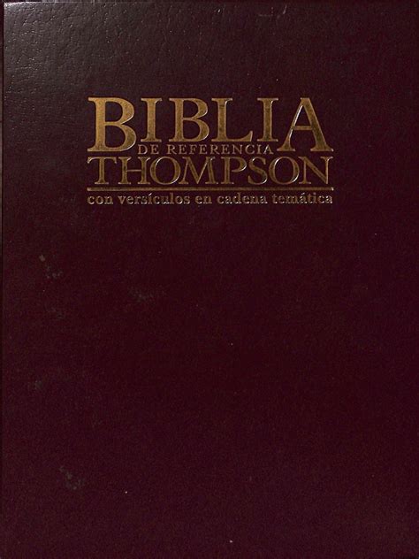 Read Online Biblia Thompson De Estudio Gratis Pdf 