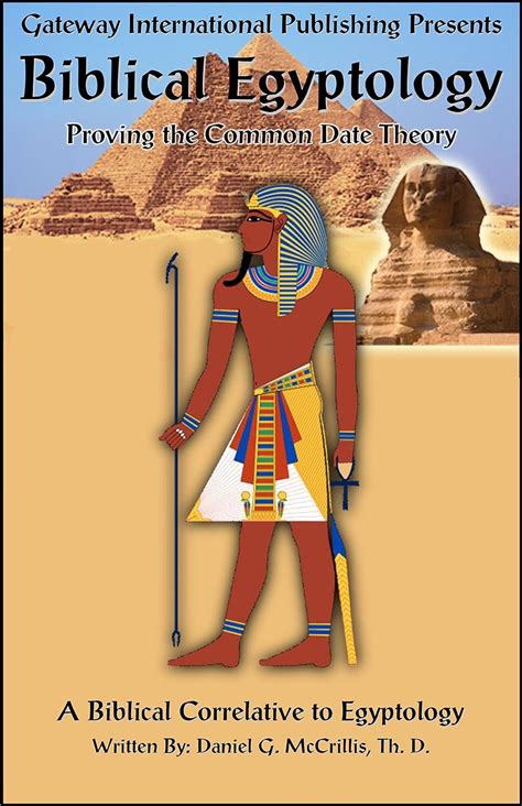 Read Online Biblical Egyptology A Biblical Correlative To Egyptology 