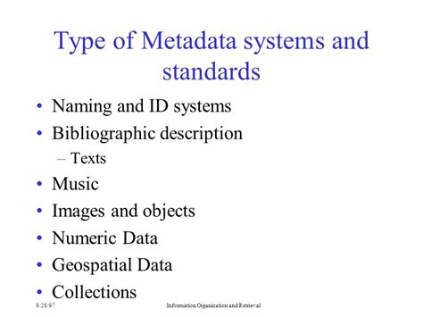 Bibliographic Metadata Systems