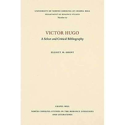 bibliography victor hugo