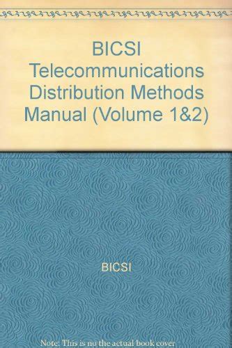 Read Bicsi Telecommunications Distributions Methods Manual 11Th Edition 
