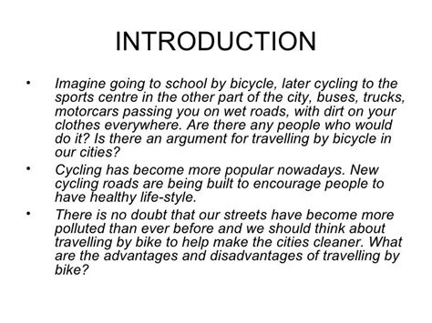 Bicycle Essay Samples Get Access To Bicycle College 5 Sentences About Bicycle - 5 Sentences About Bicycle