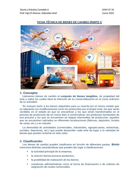 Bienes De Cambio
