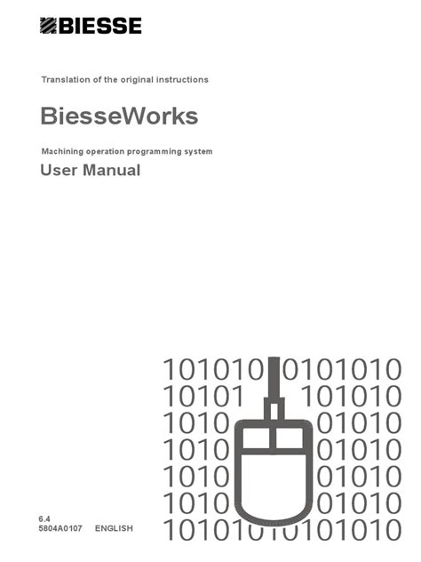 Biesseworks Program Manual