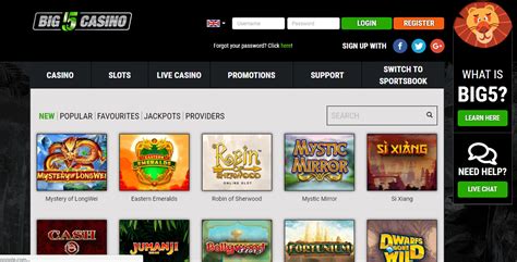 big 5 casino 5 free spins no deposit qlov france