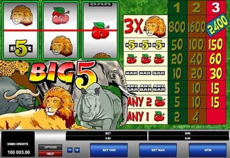 big 5 online casino bawl france