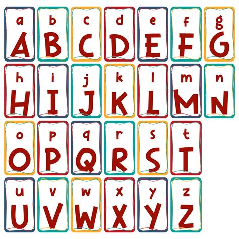 Big Alphabet Flash Cards