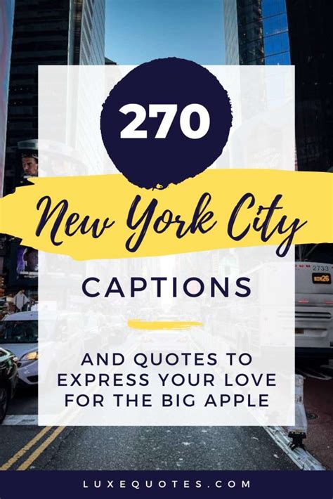 Big Apple Quotes