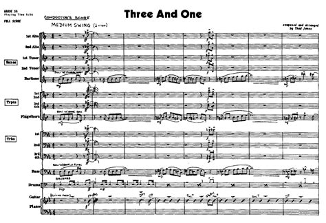 big band scores