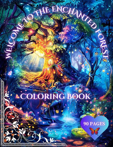 big fantasy coloring book in grayscale 100 illust