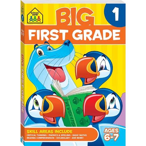 Big First Grade Workbook School Zone Publishing Company Big First Grade Workbook - Big First Grade Workbook