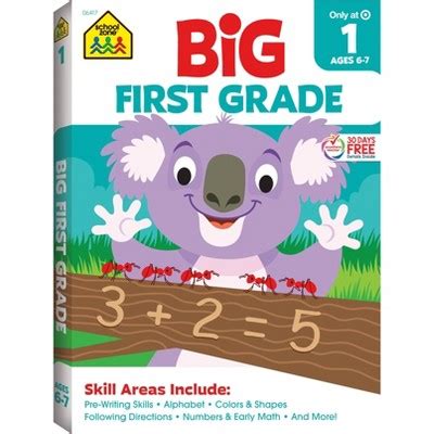 Big First Grade Workbook Target Exclusive Edition By Big First Grade Workbook - Big First Grade Workbook
