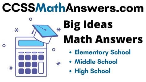 Big Ideas Math Answers