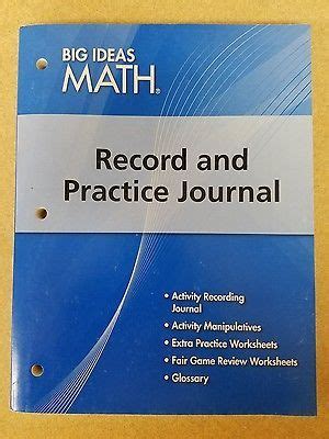 big ideas math blue record and practice journal pdf