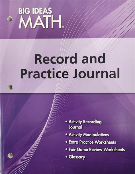 Big Ideas Math Practice Journal