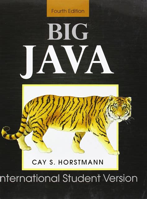 Big Java 4th Edition Horstmann