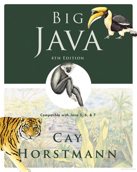 Big Java 4th Edition Solutions
