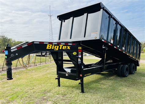 big tex dump trailer