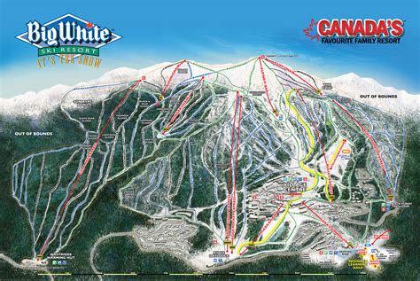 Big White Ski Resort Map