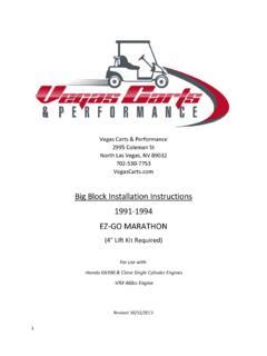 Full Download Big Block Installation Instructions 1991 1994 Ez Go 