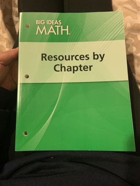 Read Online Big Ideas Math Green Resources By Chapter 