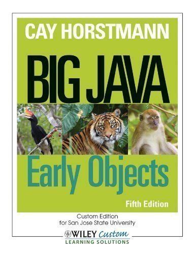 Read Big Java 5Th Edition By Cay Horstmann 
