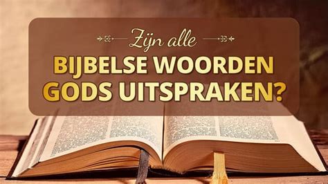 bijbelse uitspraken