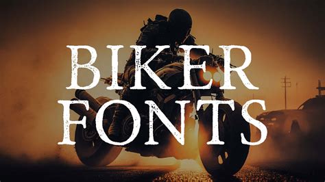 biker Fonts MyFonts