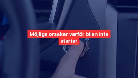 bilen startar inte skrapar