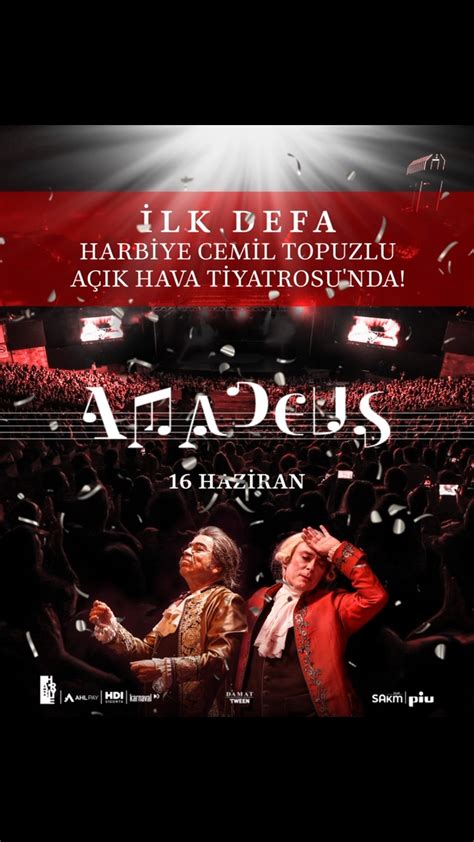 biletix on Instagram: "Mozart'ın hikayesini sahneye taşıyan oyun . 