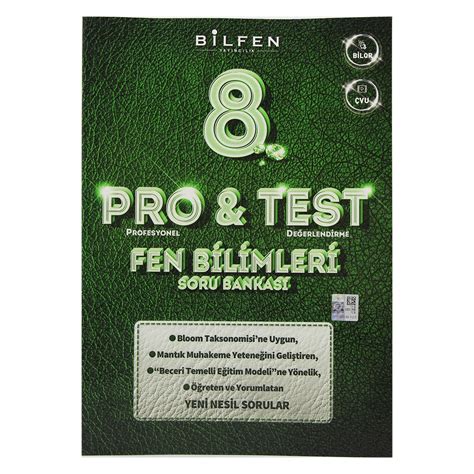 bilfen pro test fen bilimleri 8 sınıfs