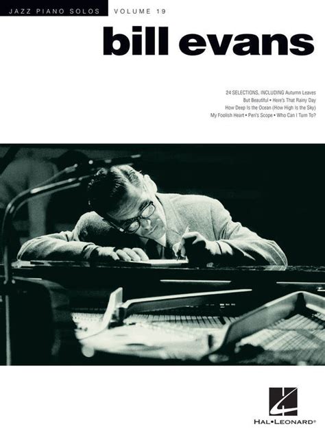 Read Bill Evans Jazz Piano Solos Series Volume 19 