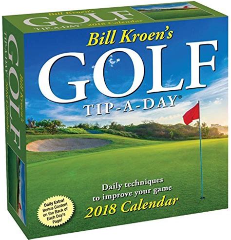 Download Bill Kroens Golf Tip A Day 2018 Day To Day Calendar 