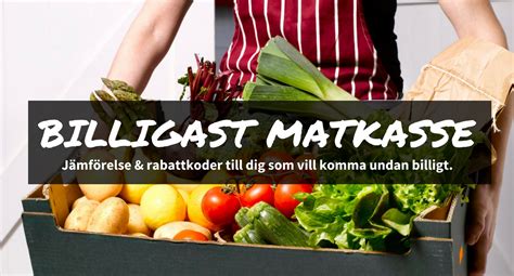 billigast mat online