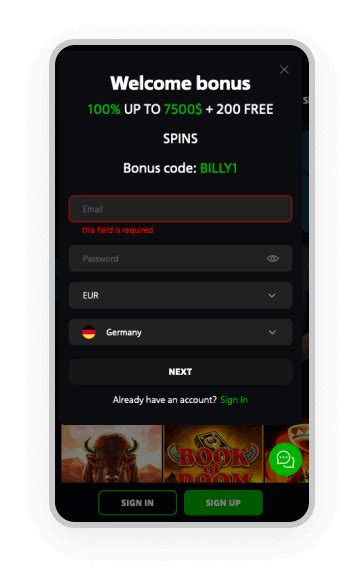 billion casino login dokg france