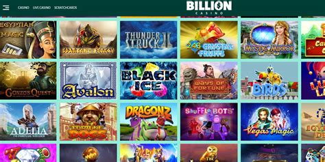 billion casino review Schweizer Online Casino
