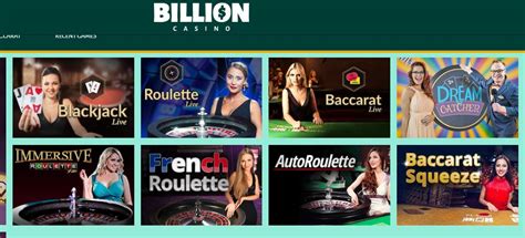 billion casino review Top Mobile Casino Anbieter und Spiele für die Schweiz