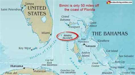 Bimini Bahamas Map