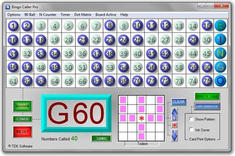 bingo caller online 50 mqcz