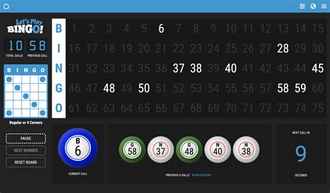 bingo caller online 75 numbers pjdf luxembourg