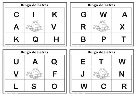 Bingo De Letras