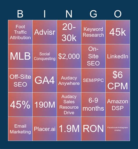 bingo digital marketing