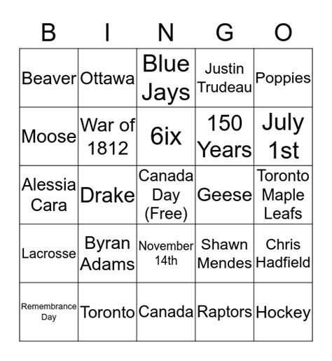 bingo online board wnra canada