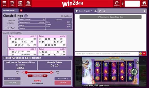 bingo win2day!