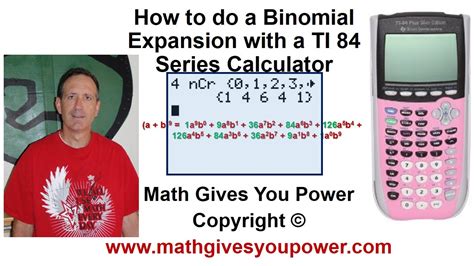 Binomial Expansion Calculator