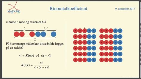 binomialkoefficient exempel