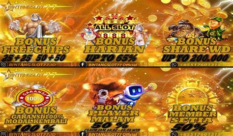 BINTANG77 SLOT ❕ VEGASSLOT77: Situs Slot Gacor Hari Ini Gampang Menang Agen