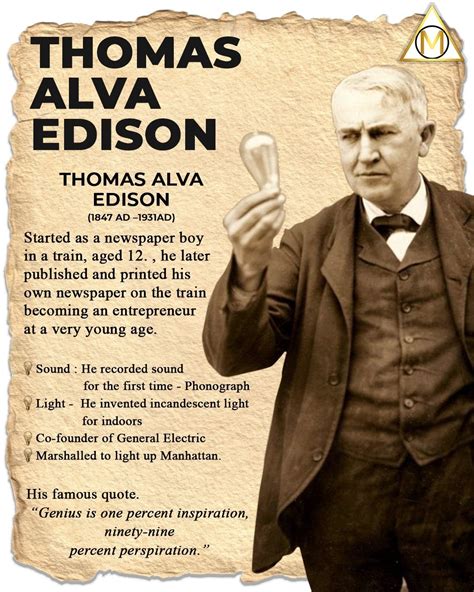 bio of thomas edison