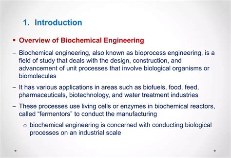 Biochemical Engineering