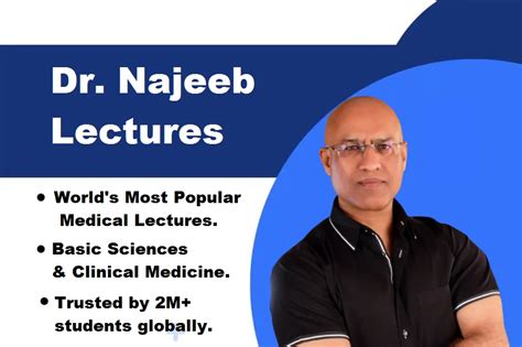 biochemistry lecture by dr najeeb biography